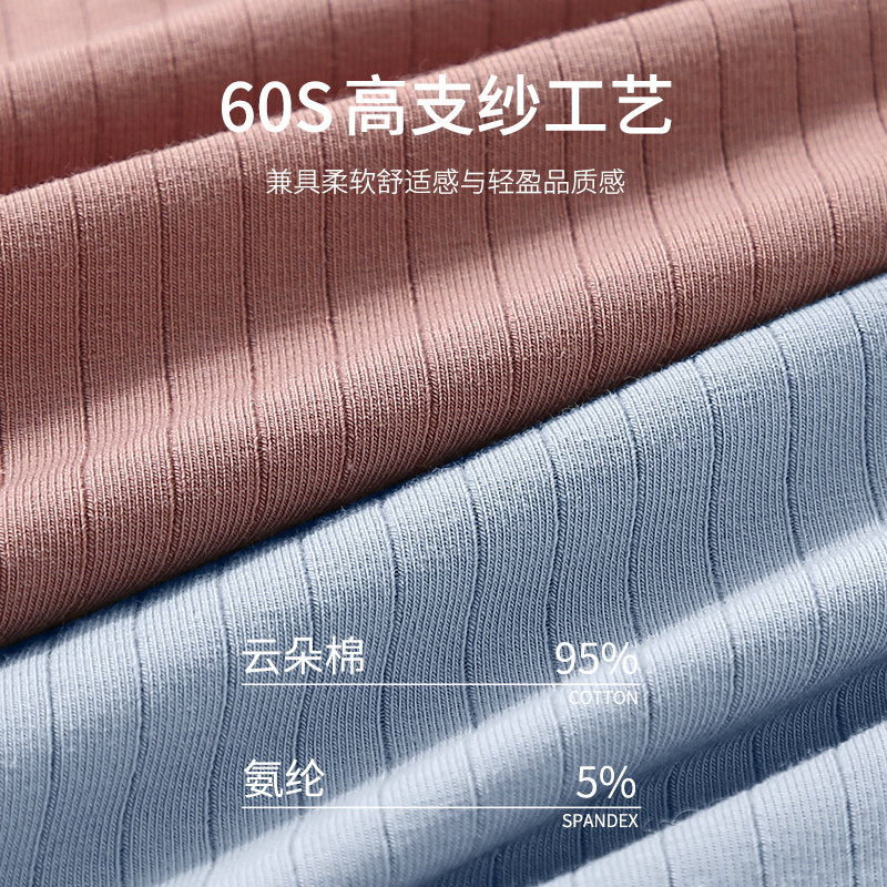 猫人男士纯棉2022新款抗菌爆款短裤 miiow猫人乐淘男平角内裤