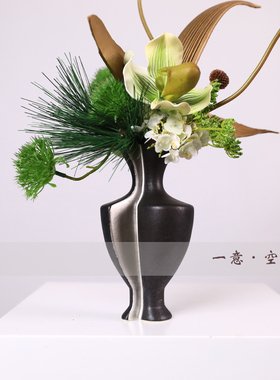 中式仿真花摆件茶几花艺装饰