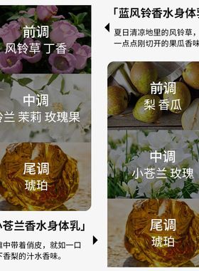 歌歌兰妮身体乳补水保湿清爽留香