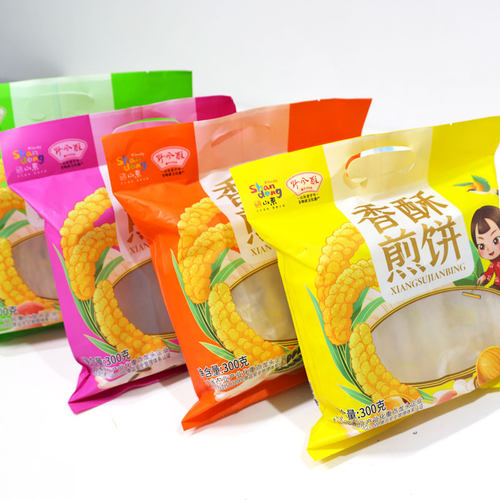 山东特产野风酥香酥煎饼300g 济南土特产小吃零食多味咸薄脆手工. - 图0