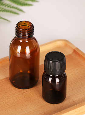 大容量精油瓶纯露瓶棕色玻璃
