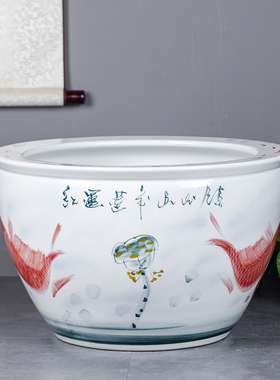 景德镇陶瓷陶瓷中式手工绘画