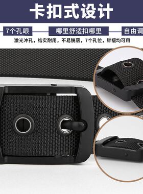 古格缇裤腰带帆布男士腰带合金