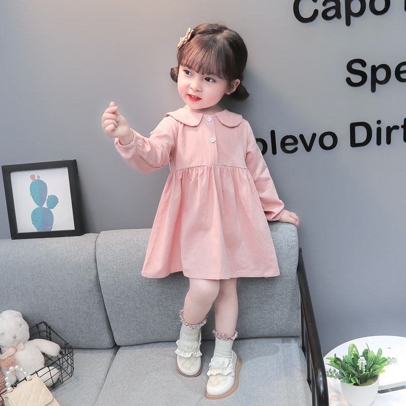 女童连衣裙春秋季时髦中小儿童2025新款秋装洋气女宝宝公主裙子,淘宝优惠券,粉丝福利购,淘宝优惠卷