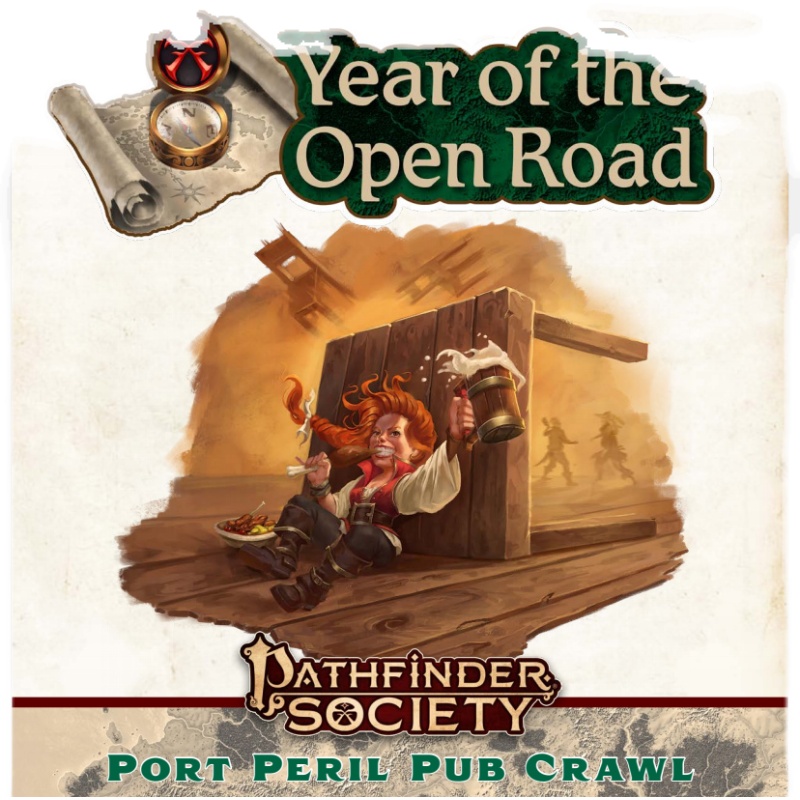 桌游驿站 Port Peril Pub Crawl 亡命港痛饮 PathFinder 模组地图 - 图3