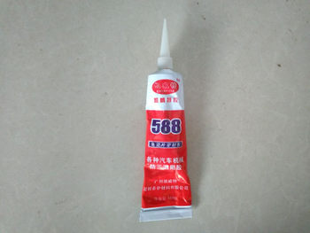 Kaiweite 588 586 sealant ສີດໍາກາວກາວສີແດງລົດຍົນແລະລົດຈັກ universal anti-three-leak-free gasket sealant