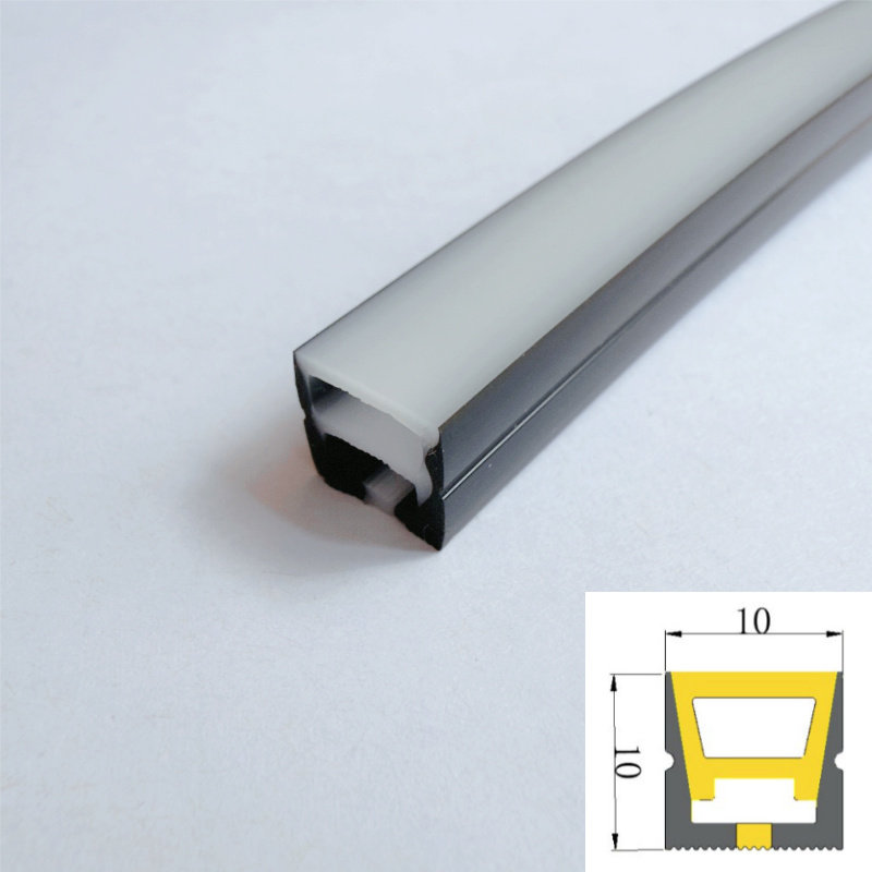 黑色硅胶线条灯盖板灯槽可弯曲嵌入式软灯带室内LED灯带线形灯,淘宝优惠券,粉丝福利购,淘宝优惠卷