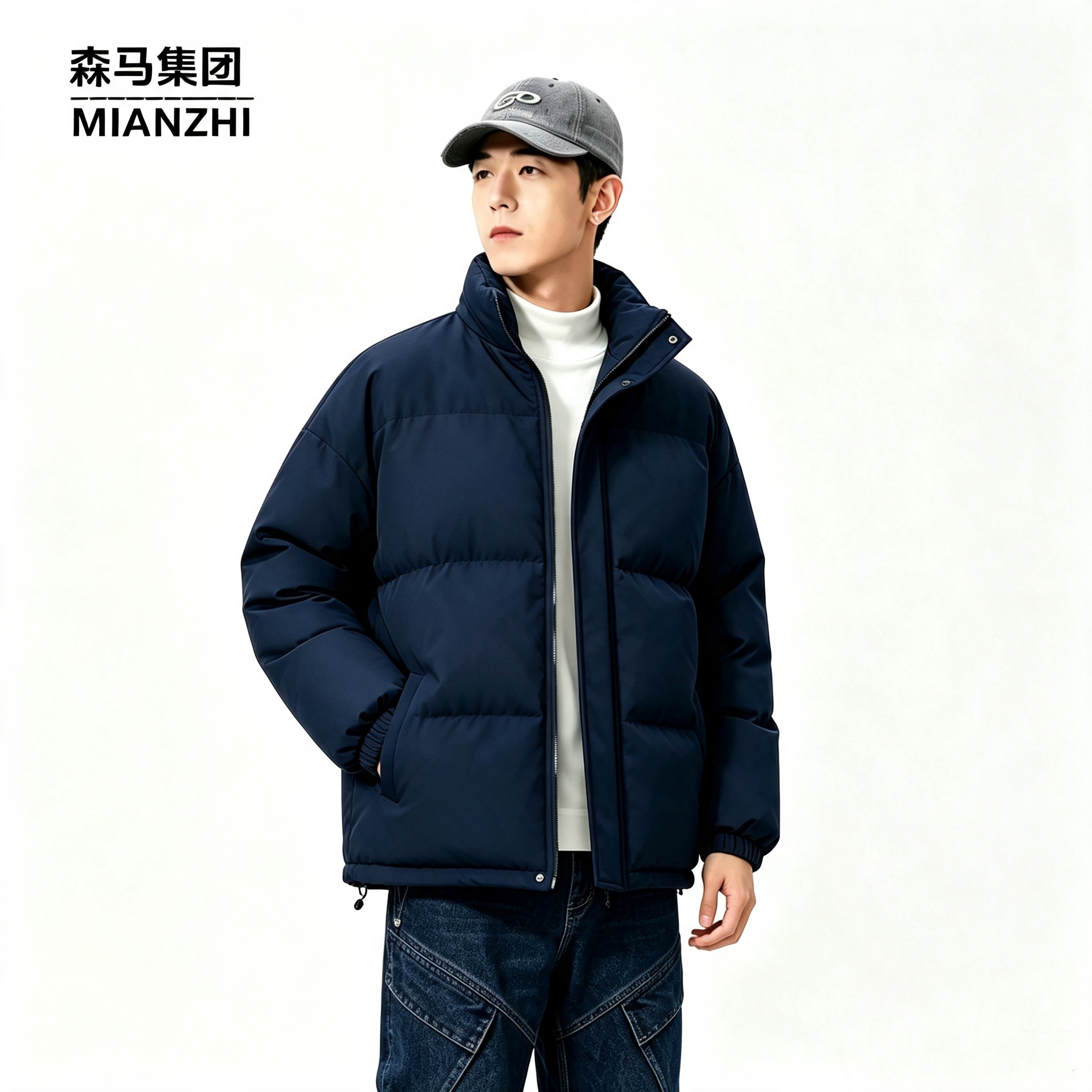 【森马旗下】棉致冬季棉服男女同款外套