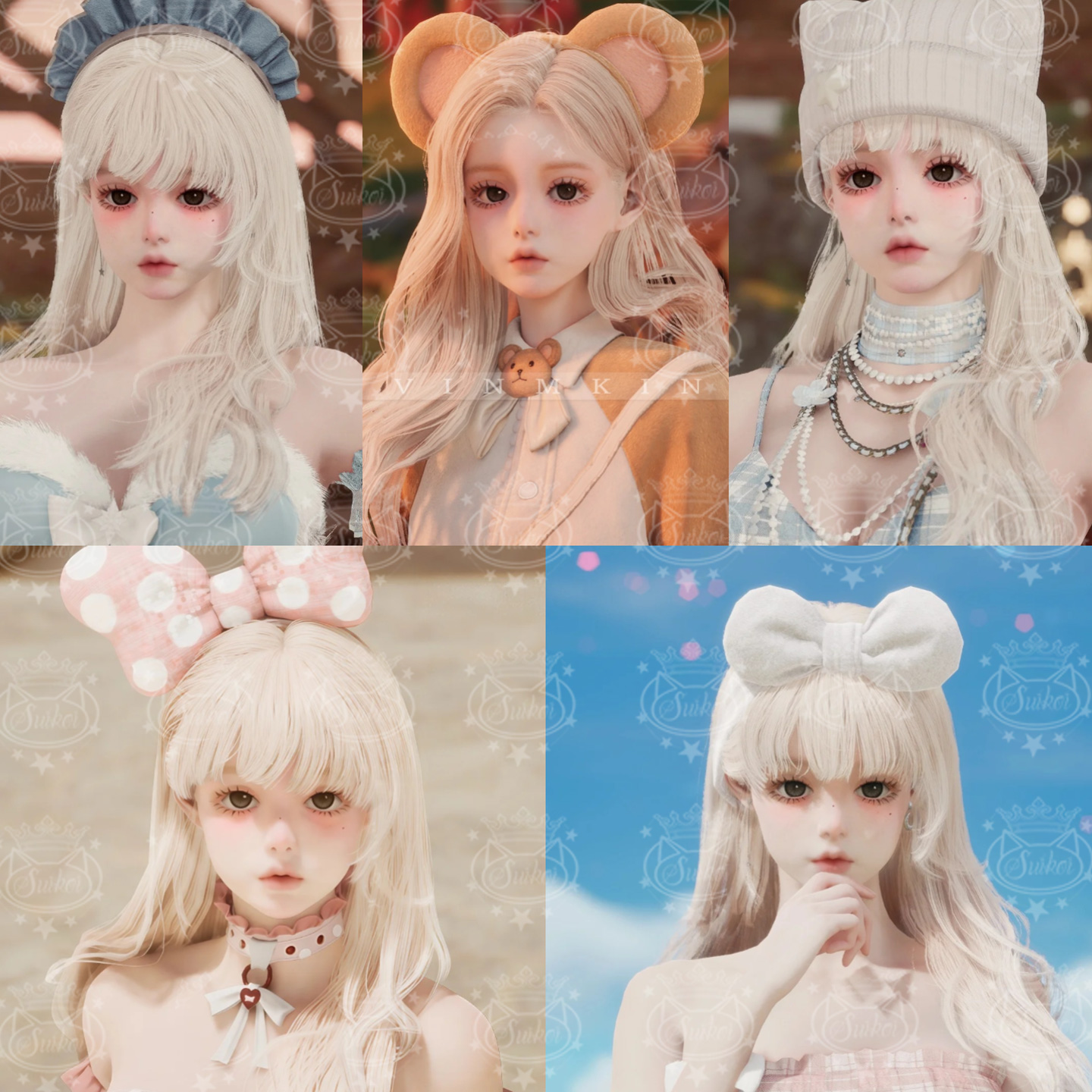 秒发【萝莉合集】永恒之塔2捏脸少女小矮子Aion2天族魔族数据台服 - 图1