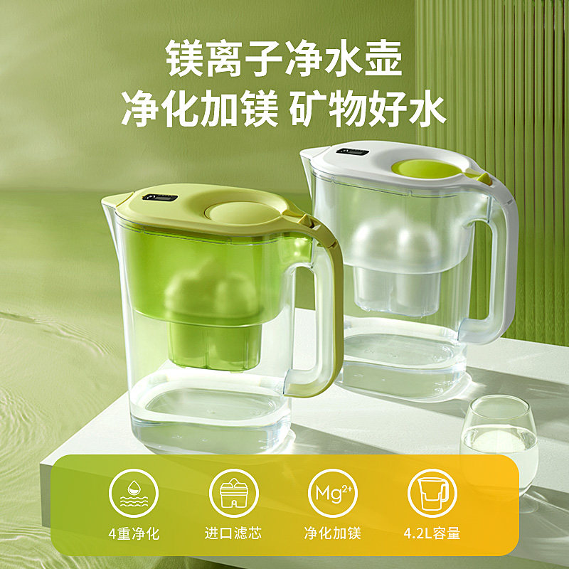 德国倍世bwt净水壶家用厨房大水壶 bwt电器净水器