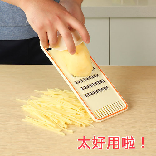 土豆丝切丝器蔬菜擦子粗细丝插菜板黄瓜擦刨丝器厨房家用切菜神器 - 图0