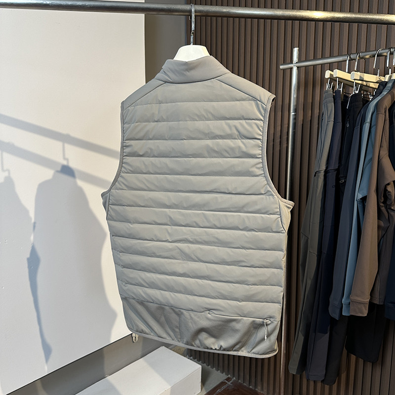 lulu平替 秋冬户外运动休闲外套防风防泼水男女保暖立领羽绒马甲,淘宝优惠券,粉丝福利购,淘宝优惠卷