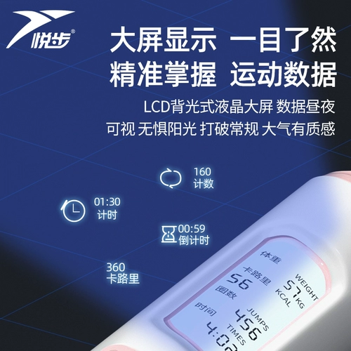 Спортивная профессиональная скакалка для спортзала, трос для обучения математике