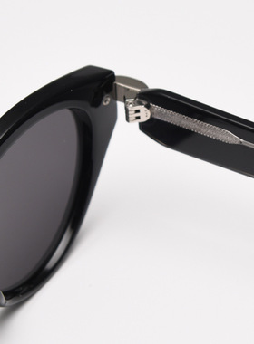 欧美大框TR板材腿猫形偏光太阳眼镜女潮时尚个性网红街拍黑色墨镜