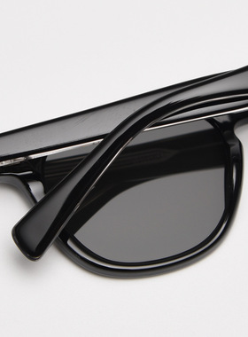 TR90板材脚韩系偏光太阳眼镜潮男女文艺复古街拍柳丁墨镜