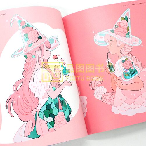 现货正版 Polaris The Art of Meyoco 原版进口北极星Meyoco个人作品插画画集画册 原创插画卡通漫画教程零基础美术临摹画册图书籍 - 图2