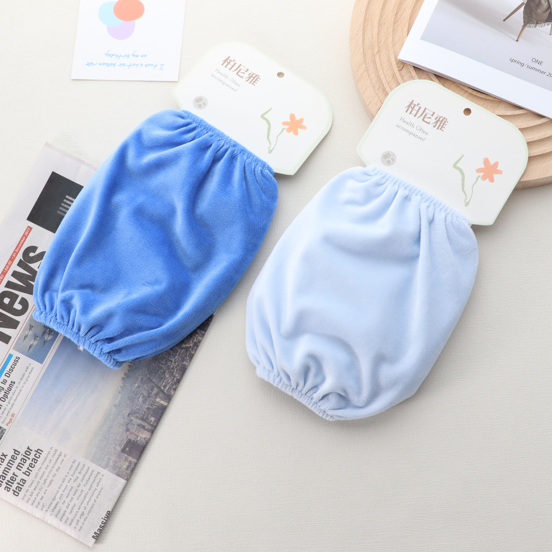 短款素色绒布护袖套女孩袖口防污净面纯色秋冬季成人男童学生儿童,淘宝优惠券,粉丝福利购,淘宝优惠卷