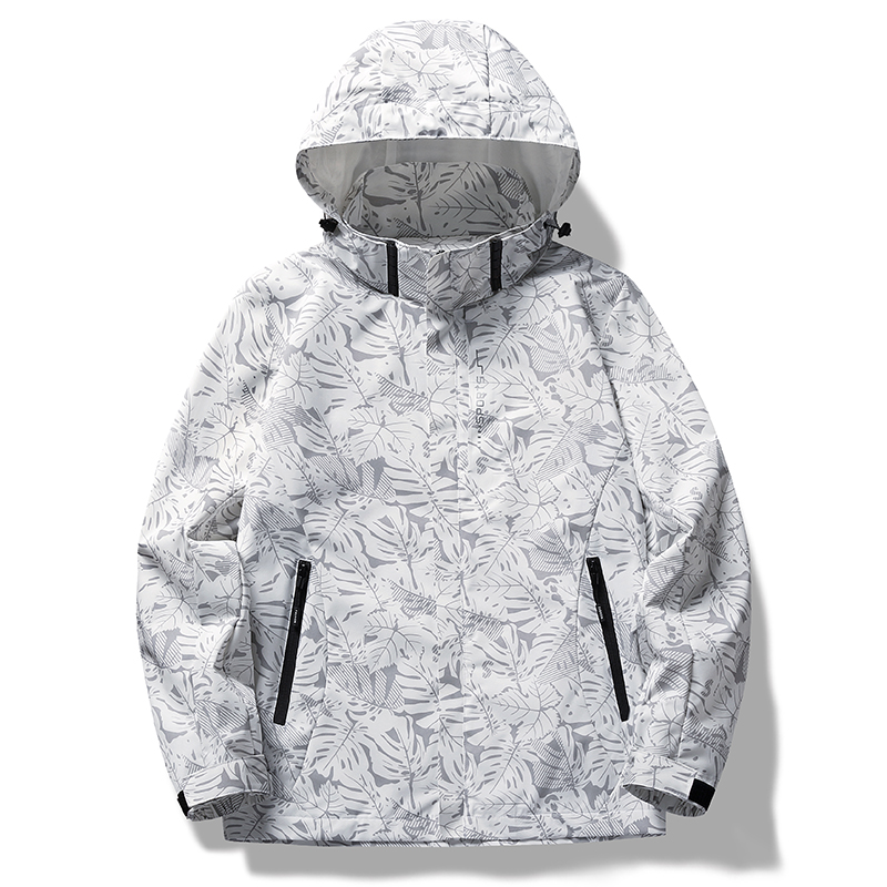 户外三合一冲锋衣女春秋薄款情侣防风外套可拆卸防水进藏登山服男 - 图3