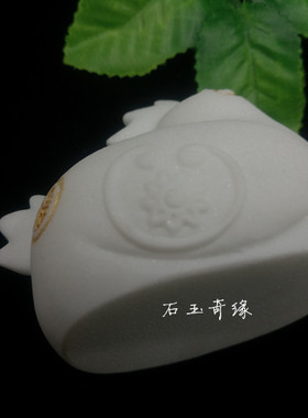 十二生肖鸡汉白玉石雕生日可爱
