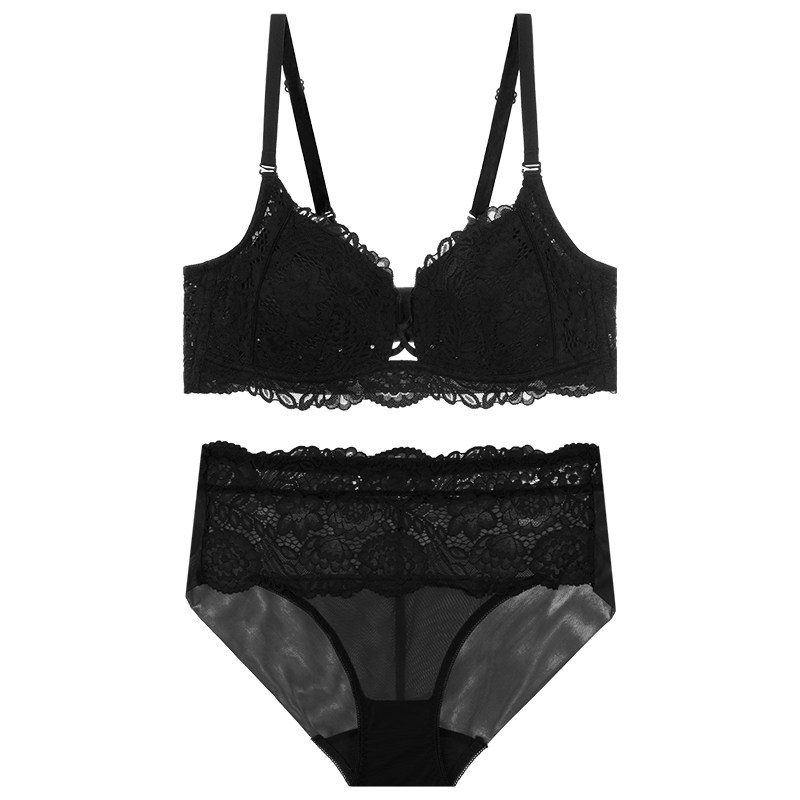 大胸显小聚拢收副乳防下垂性感文胸 歌力诺文胸