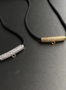 微镶钻伸缩吊坠绳佛牌链子厂价