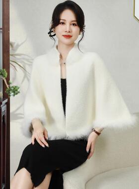 汉服披肩斗篷外套秋冬新款