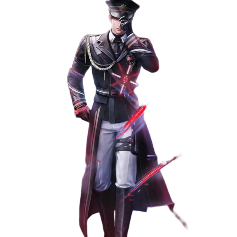 现货 帅臣工坊恋与深空夏以昼cos服远空执舰官cosplay游戏军装男 - 图3