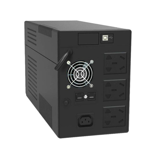 雷迪司UPS不间断电源H2000VA/1200W防停电备用电源单机1小时220V - 图3