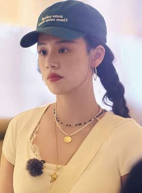 花儿与少女马思纯同款项链