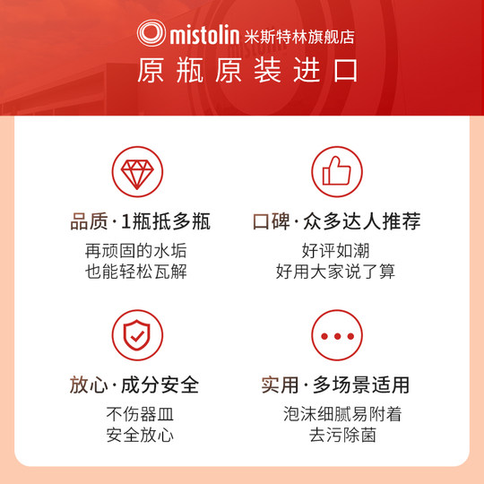 Mistolin Badreiniger Wasserfleckenentferner
