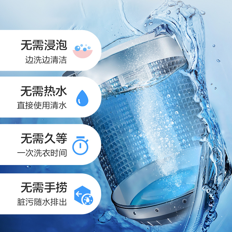 小天鹅洗衣机槽清洗剂滚筒式全自动杀菌消毒清洁污渍神器强力除垢 - 图0