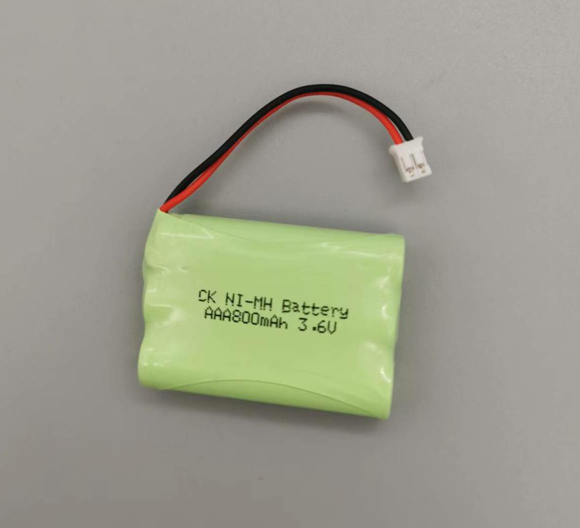 镍氢七号7号子母电话机应急灯AAA600mAh800mAh2.4V3.6V充电电池组-图1