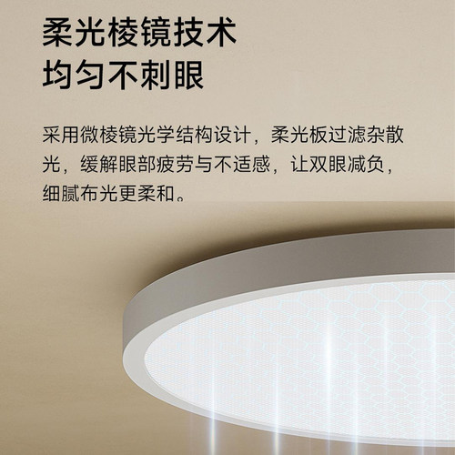 小米米家吸顶灯套系卧室客厅简约智能全光谱护眼主灯防眩晕LED灯 - 图1