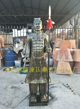 兵马俑工厂自营165cm文官俑多种颜色款式可选家居酒店园林摆设