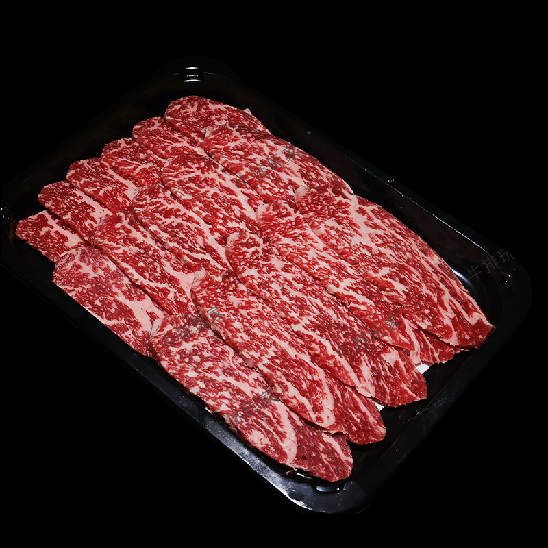 澳洲纯血和牛M9三角肉 INFINITE雪花牛肉 谷饲牛肉新鲜烤肉烧肉 - 图1