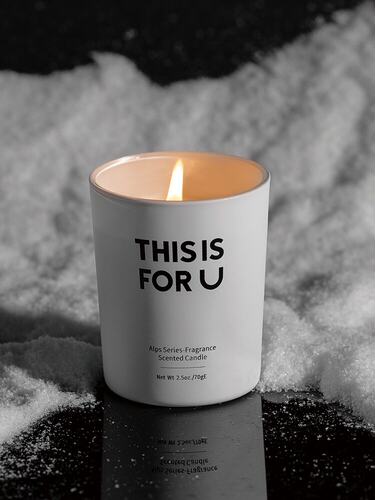 正品this is for u雪山扩香石礼盒香薰套装客厅卧室香氛家居摆件 - 图1