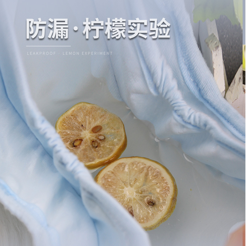 防水防漏纯棉新生拉拉裤 咕兜兜布尿裤