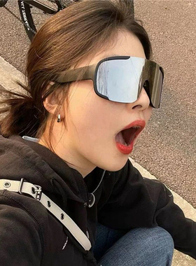 骑行眼镜可套近视专用户外一体女男款防风沙自行车护目墨镜带度数