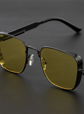 男士高端太阳镜新款墨镜旅游街拍男款女款高档时尚太阳镜蒸汽朋克