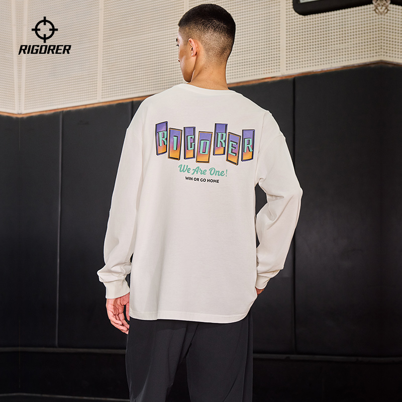 准者圆领长袖T恤男子新款秋季篮球运动训练时尚刺绣休闲套头卫衣 准者圆领长袖T恤男子新款秋季篮球运动训练时尚刺绣休闲套头卫衣