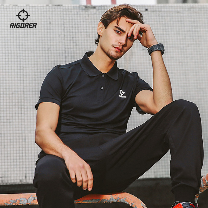 准者夏季新款男短袖男款户外polo衫 准者运动运动POLO衫