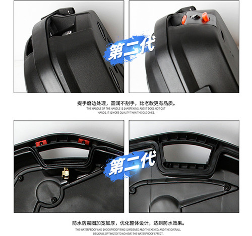 新款V35N GW250摩托车边箱GW250FS改装侧箱后备箱尾箱挂箱旅行箱 - 图3