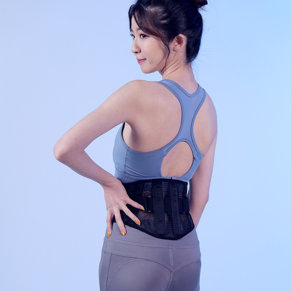 日本奇魔师腰部腰围子健身久坐腰疼腰间盘劳损护腰带腰托腰脱神器