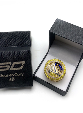 金州勇士队2022库里总冠军戒指手办收藏纪念品圣诞节新年生日礼物