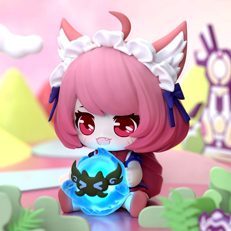 王者荣耀官网官方正版授权王者荣耀峡谷手办盲盒可爱妲己李白男女生日礼物玩具