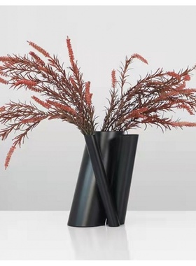简约金属花器，创意桌面装饰