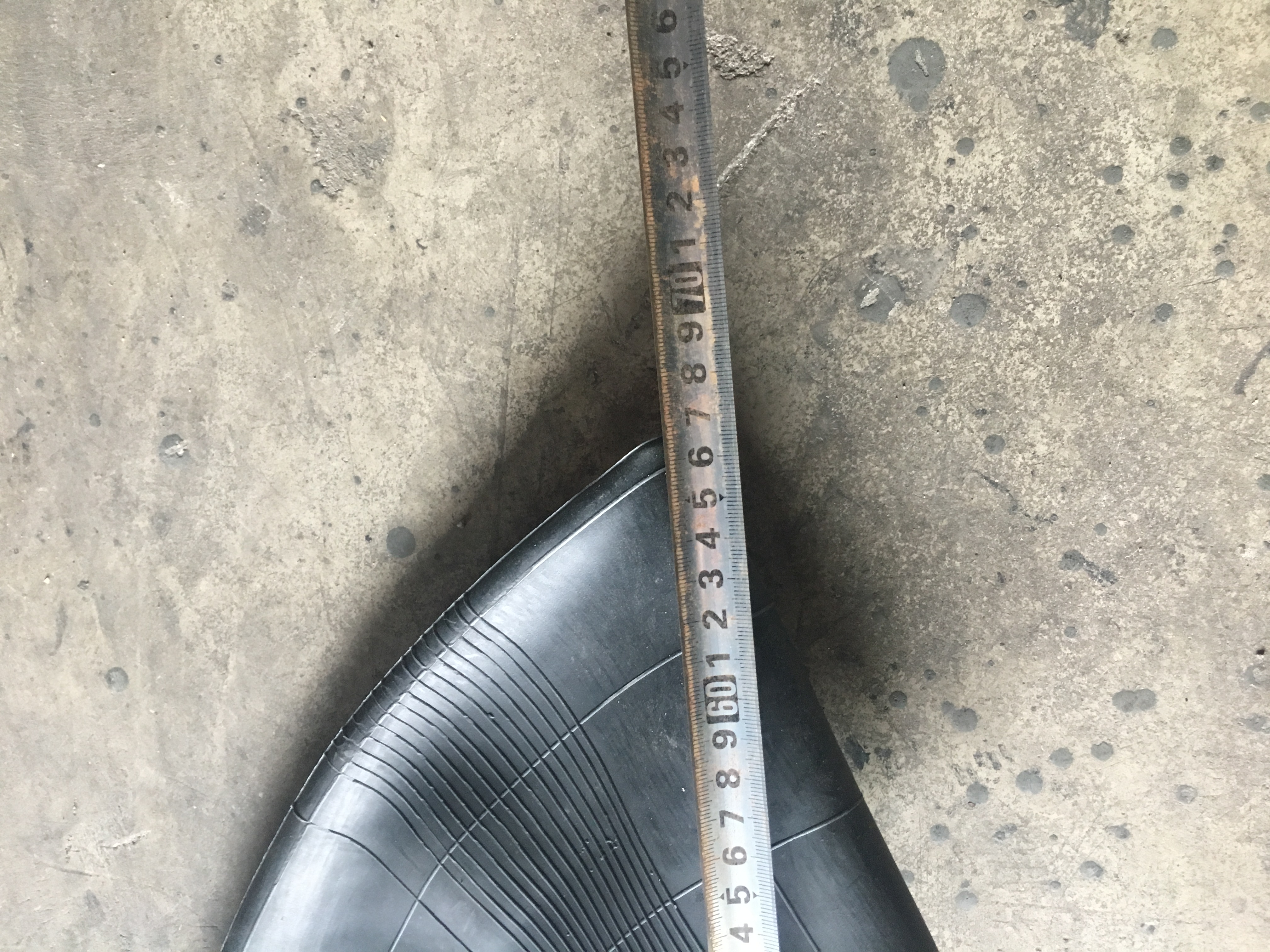 手扶拖拉机专用内胎 微耕机轮胎内胎6.00-12/600-12 包邮加厚 - 图0