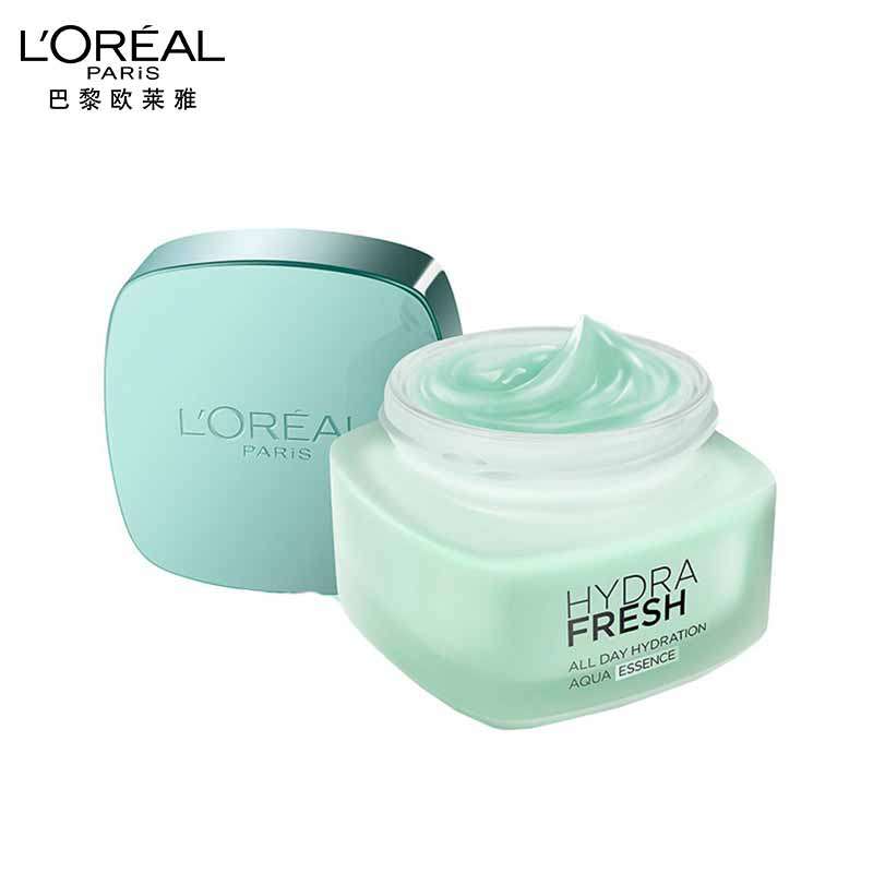 欧莱雅清润全日保湿水精华凝露面霜 loreal欧莱雅博尼达专卖乳液/面霜