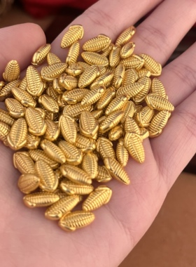 高档黄金玉米粒饰品配件