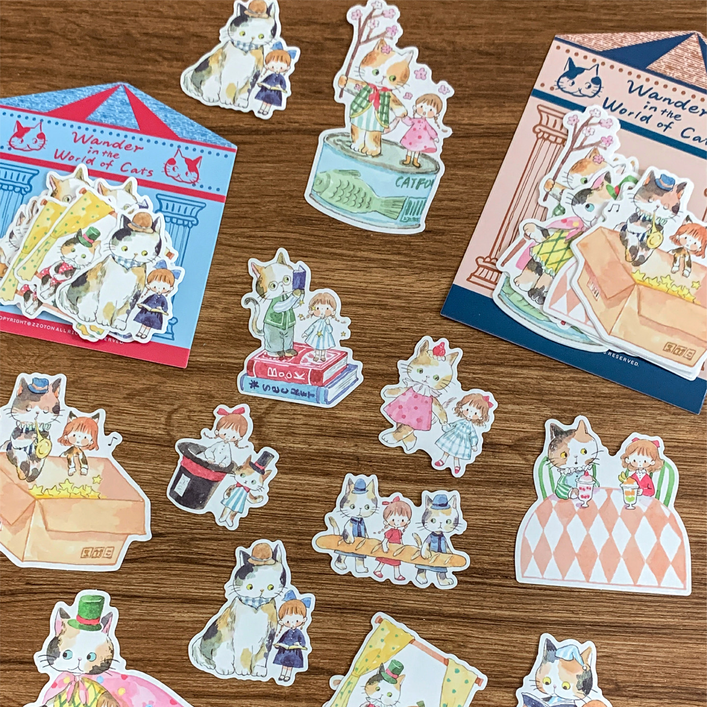 Zhuo King Cat's Adventure A Zhuo Tape Packing